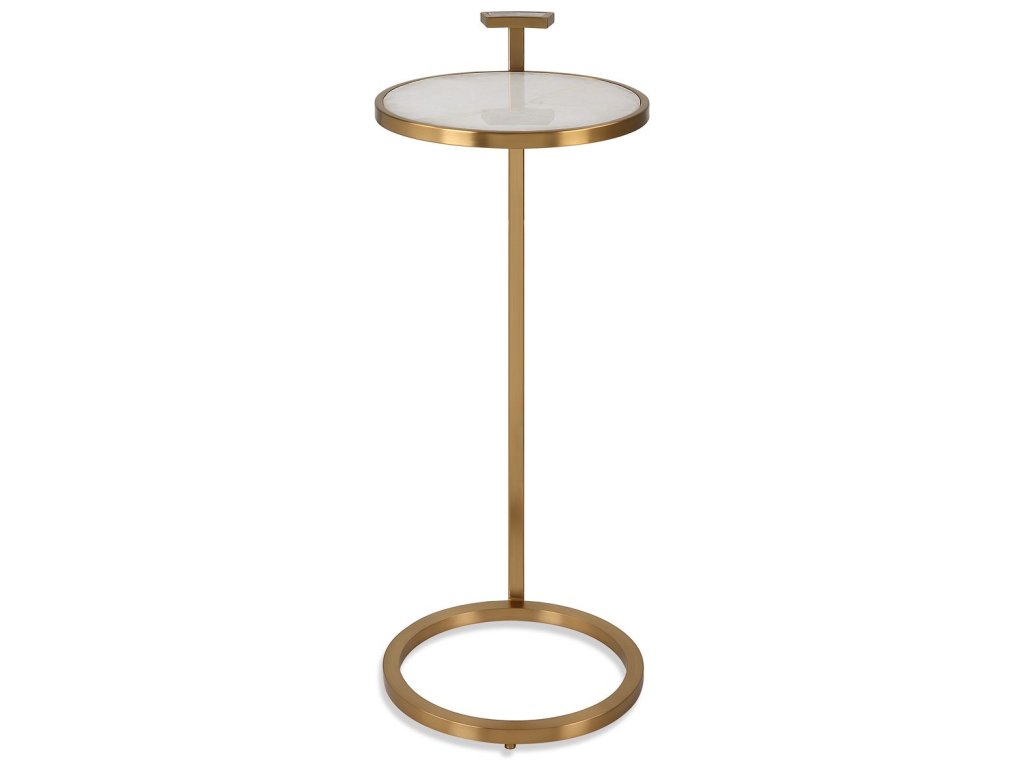 Jewel Pull Up Accent Table - Round - image 3