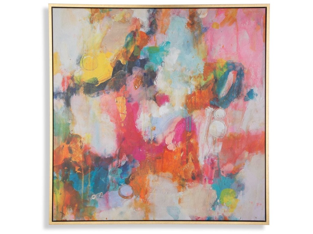 A Colorful Mindset Framed Canvas - main image