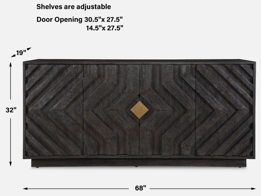 Faulkner 4 Door Cabinet - image 7