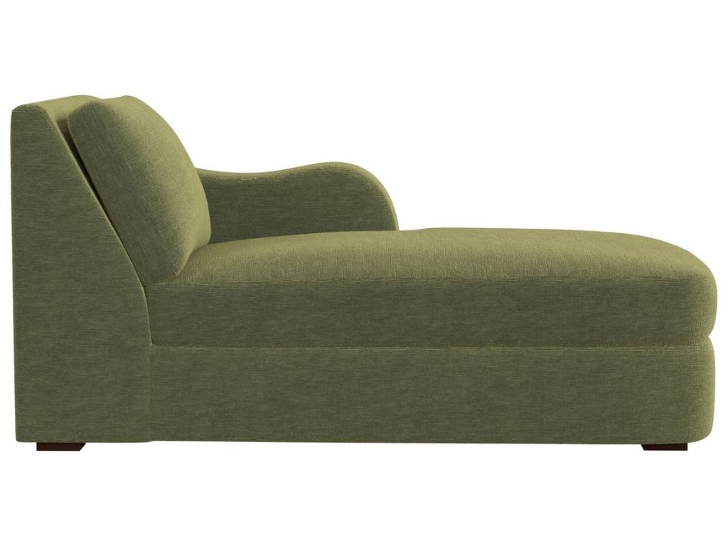 Big Wave Chaise, Right Arm Facing - Antique Loden - image 3