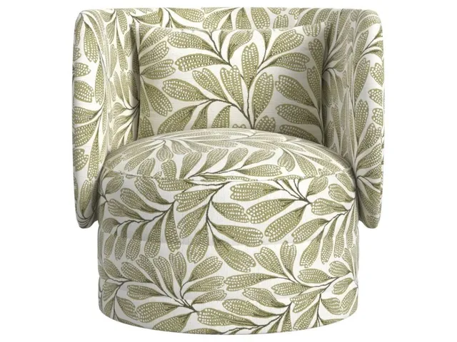Sanctuary Swivel Chair - Hedge Green