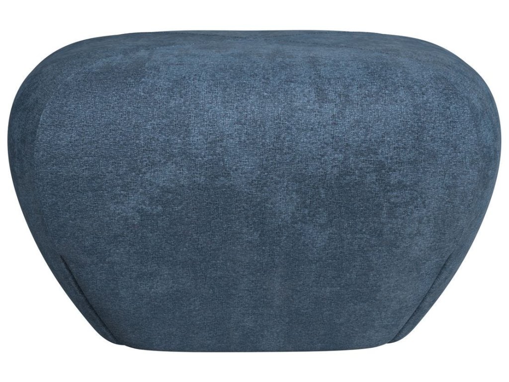A Leg Up Ottoman - Lux Peacock - main image