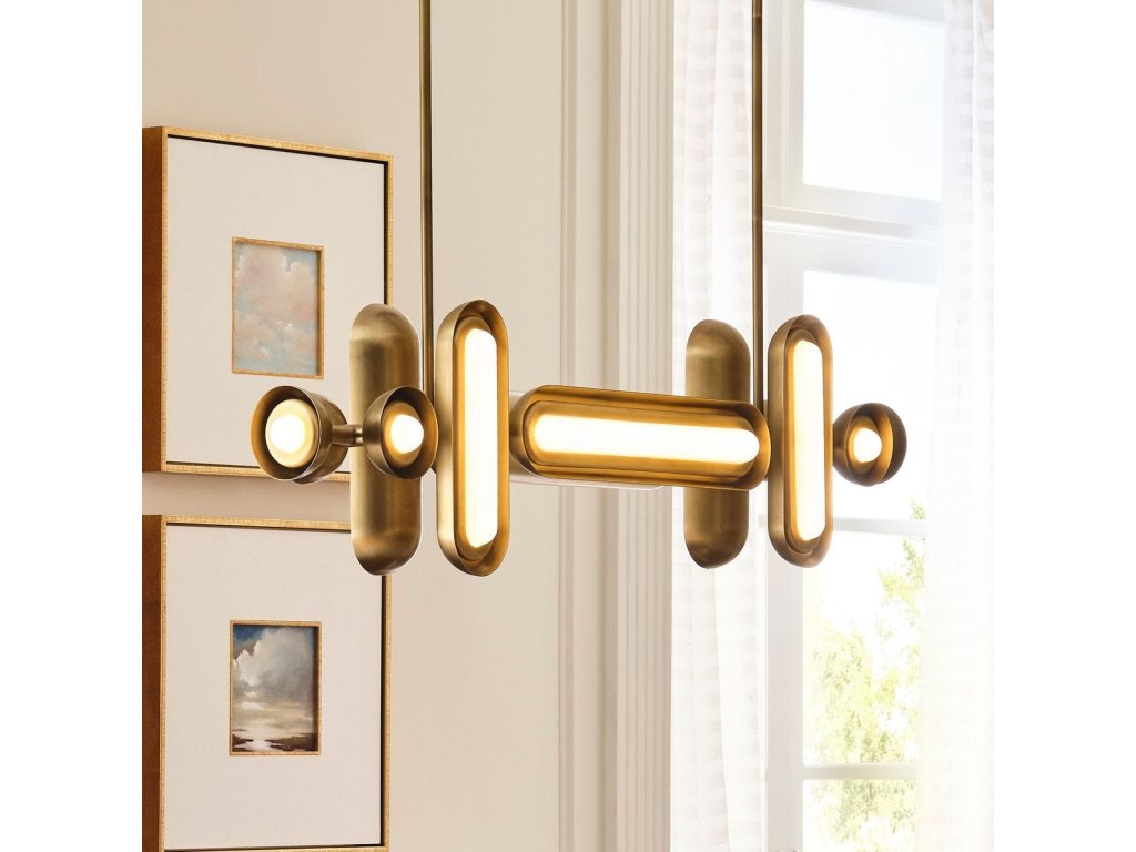Dot Dash, 12 Lt Pendant - image 1