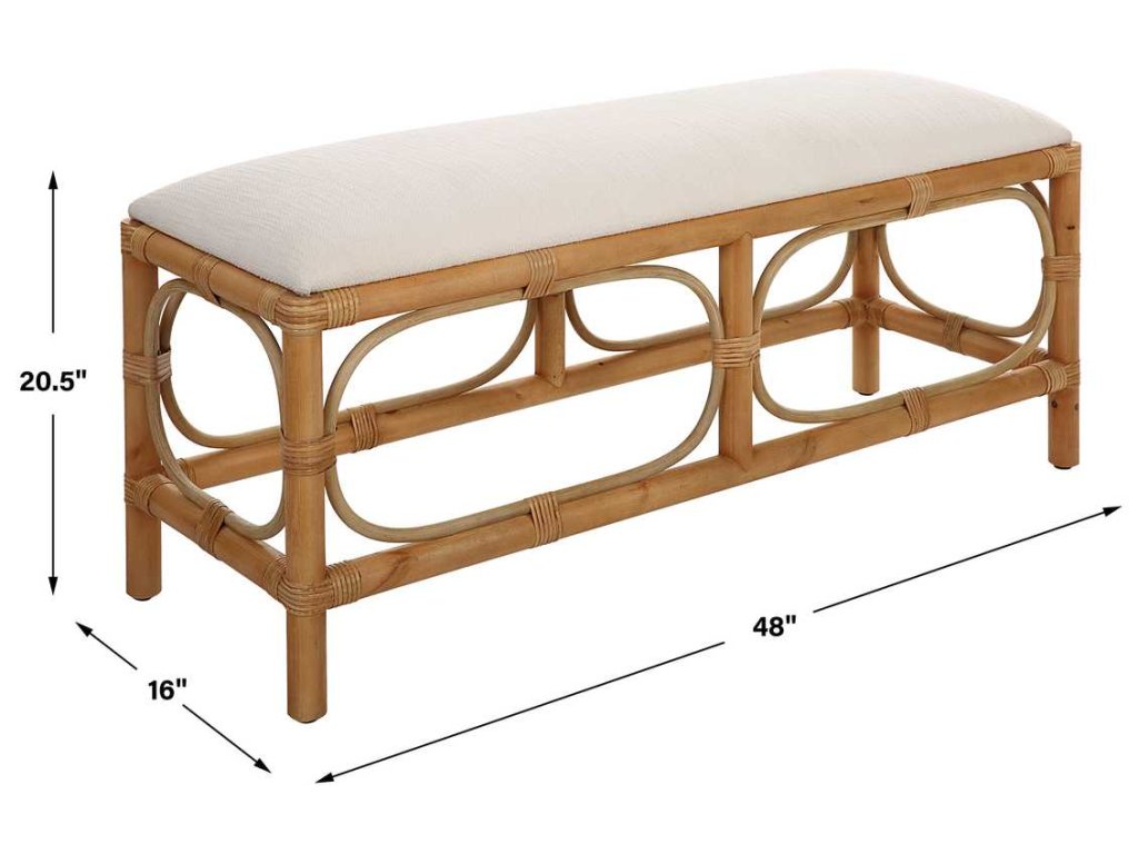 Laguna Bench, White - image 7