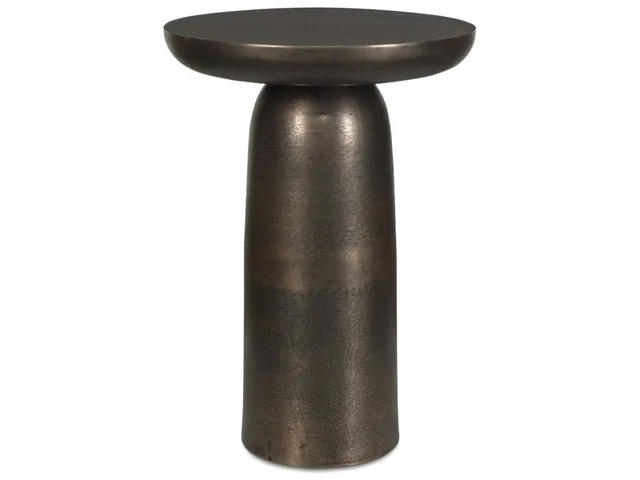 Joppa Outdoor Accent Table, Golden Dark Bronze