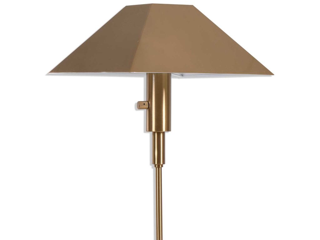 Telescope Buffet Lamp - White Marble/Brass - image 5