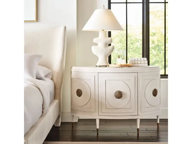Paris 48 Inch Console Cabinet - White - Alternative View