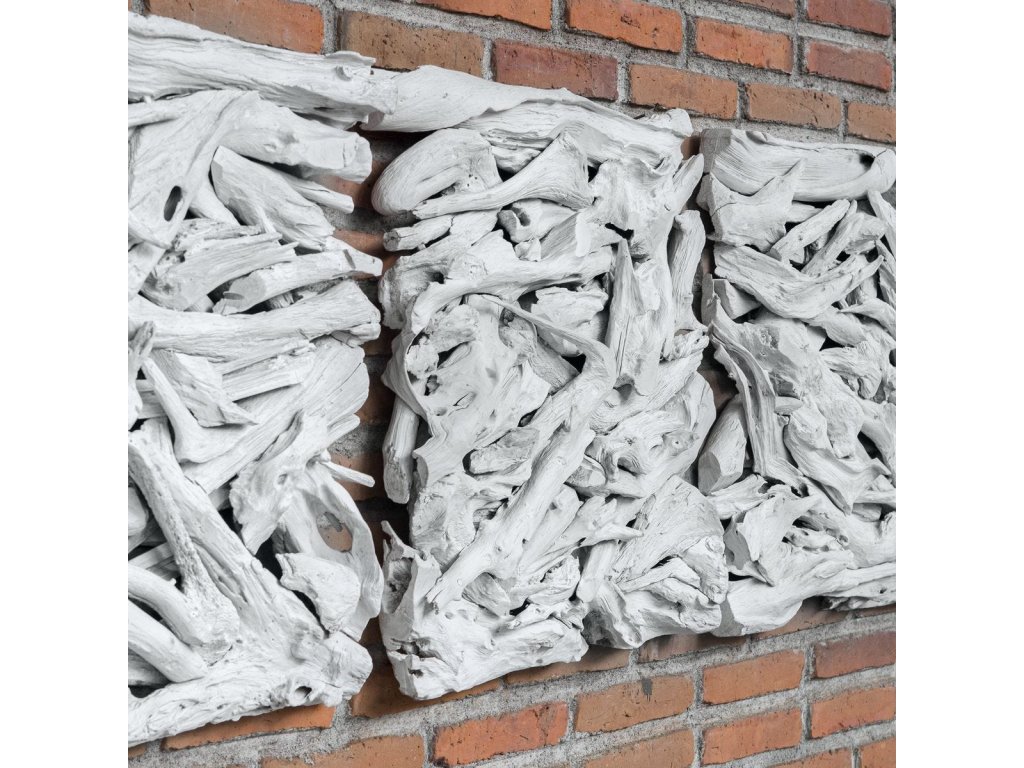Rio Wood Wall Decor, Whitewashed - image 2