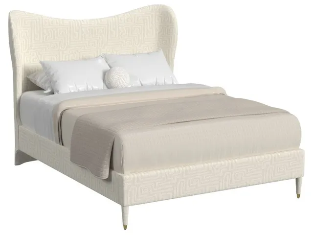 Cocoon Bed, Queen - Maze Oyster, 2 Cartons