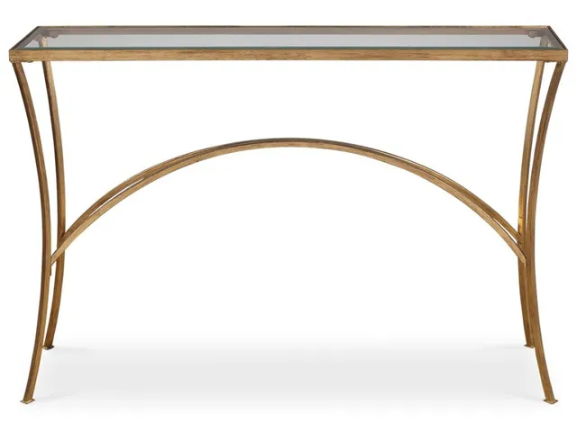 Alayna Console Table, Gold