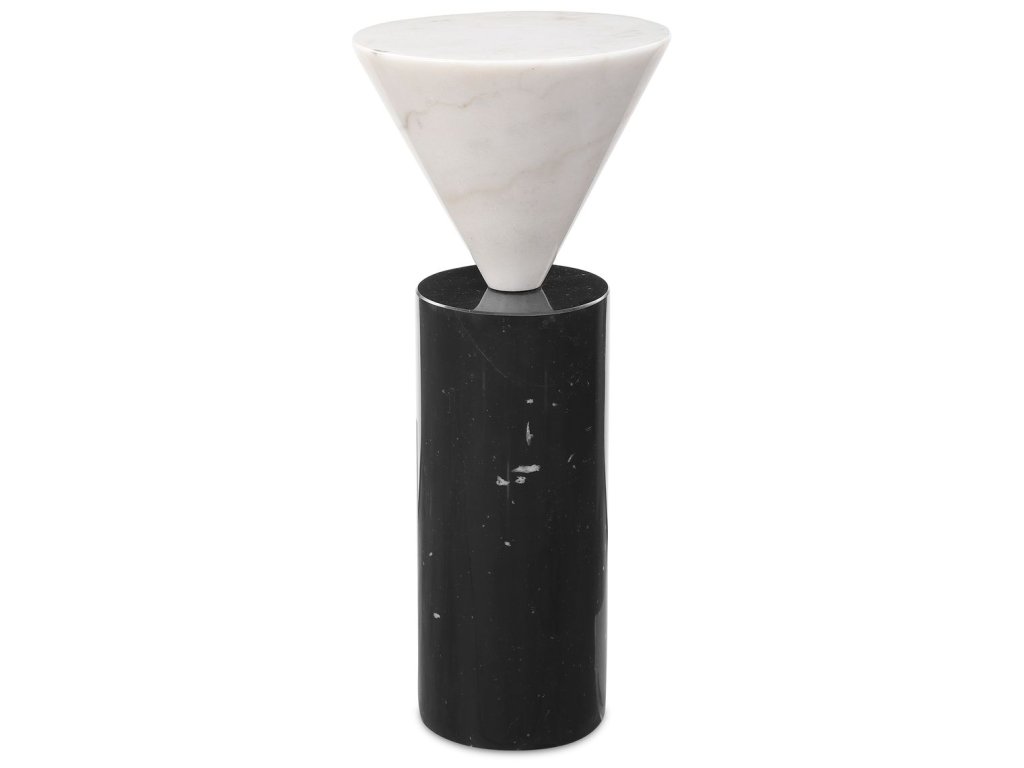 Top Hat Drink Table, White - main image