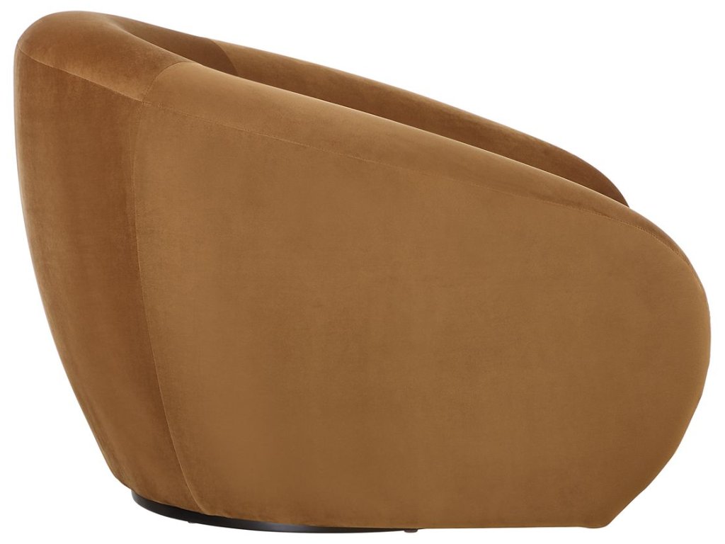 Desoto Swivel Chair, Hazlenut - image 4