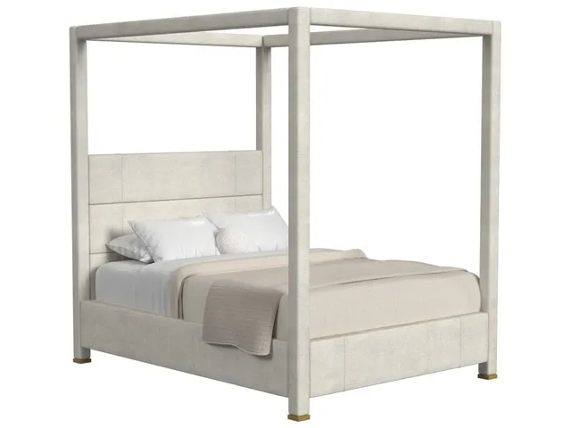 Hibernate Canopy Bed, Queen - Splendor Sesame , 2 Cartons