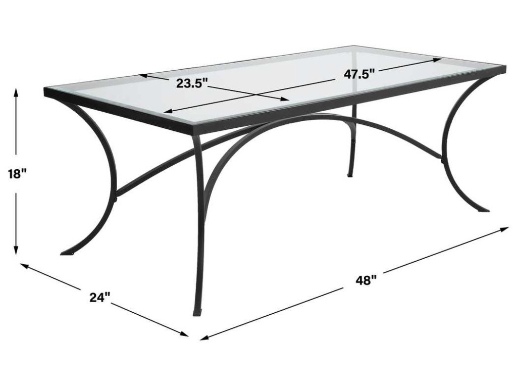 Alayna Coffee Table, Black - image 8