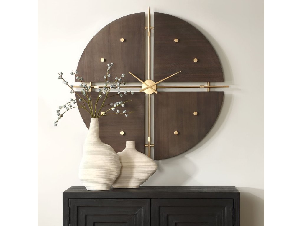 Walnut Elegance, Clock - image 1