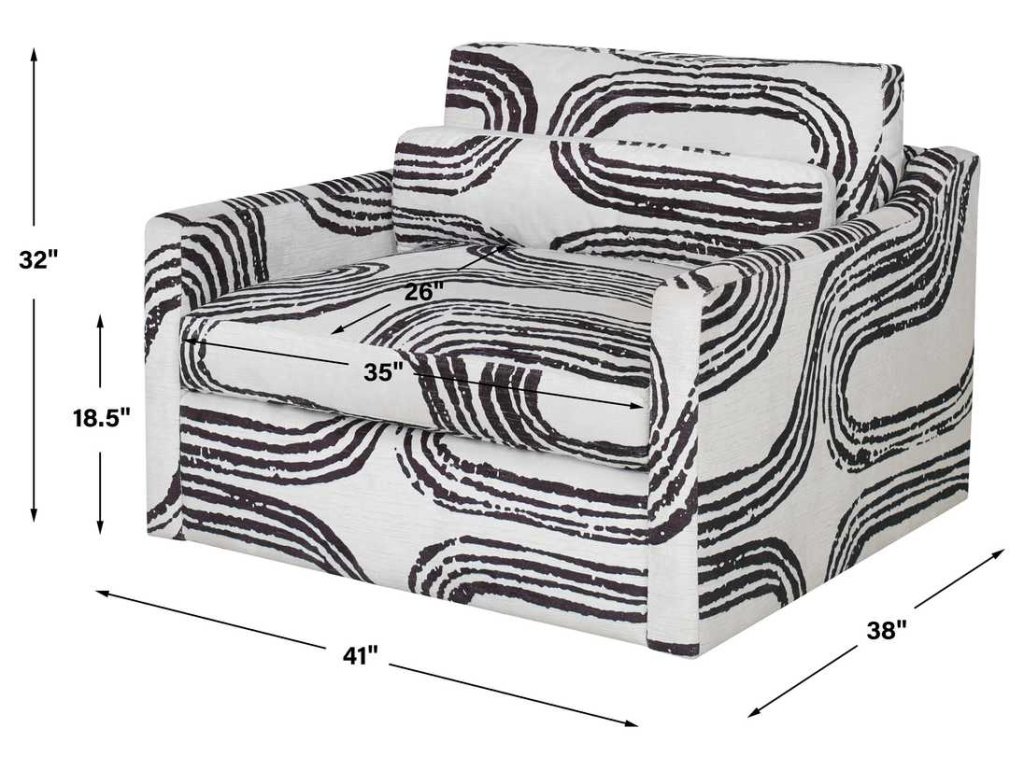 Slope Swivel Chair-And-A-Half - Daytona - image 5