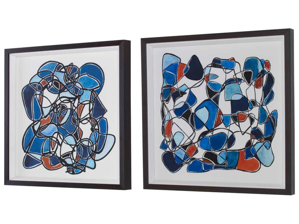 Congregation Framed Prints, S/2 - image 2