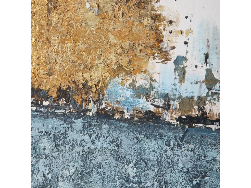 Stacked Against Hand Painted Canvas - image 3