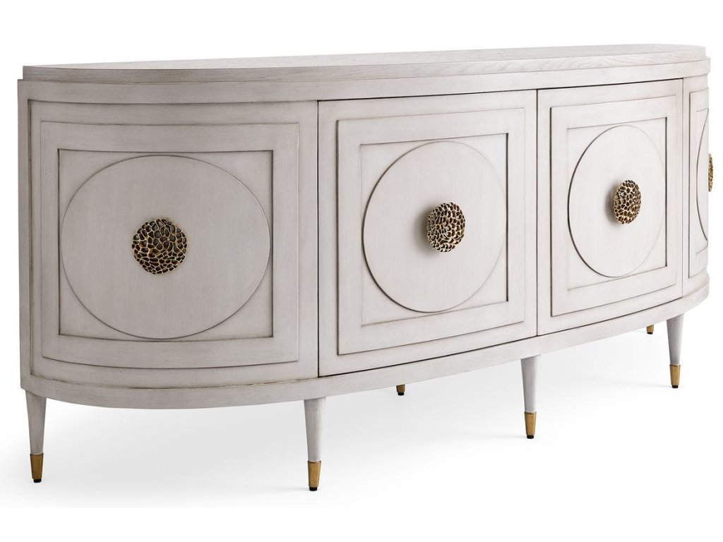 Paris 77 Inch Console Cabinet - White - image 3