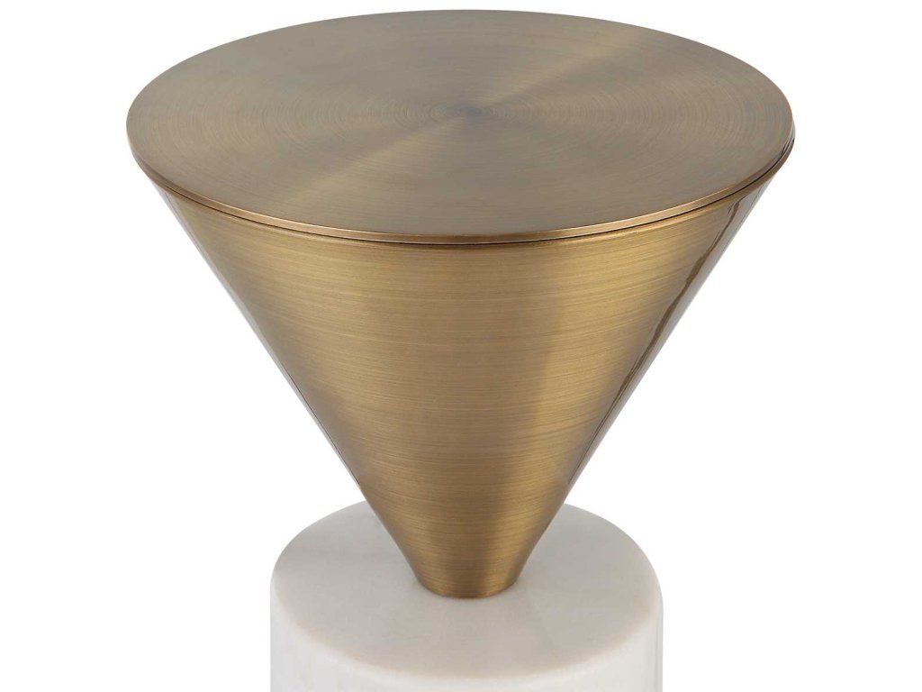Top Hat Drink Table, Brass - image 2