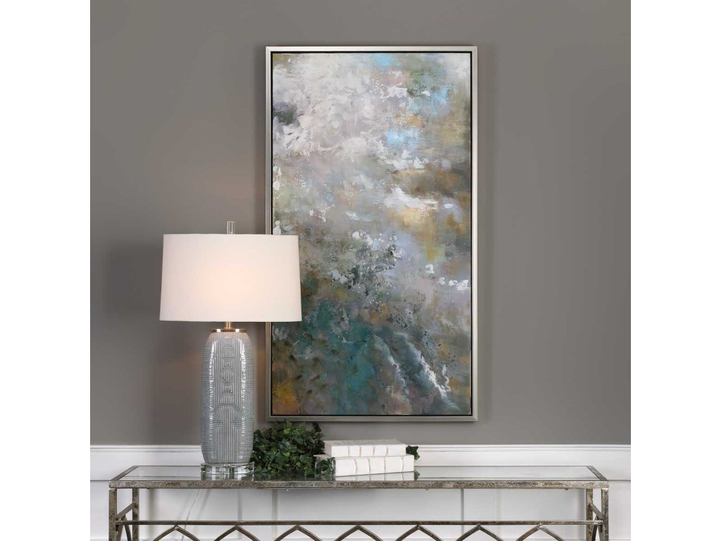 Roaring Thunder Hand Painted Canvas - image 1