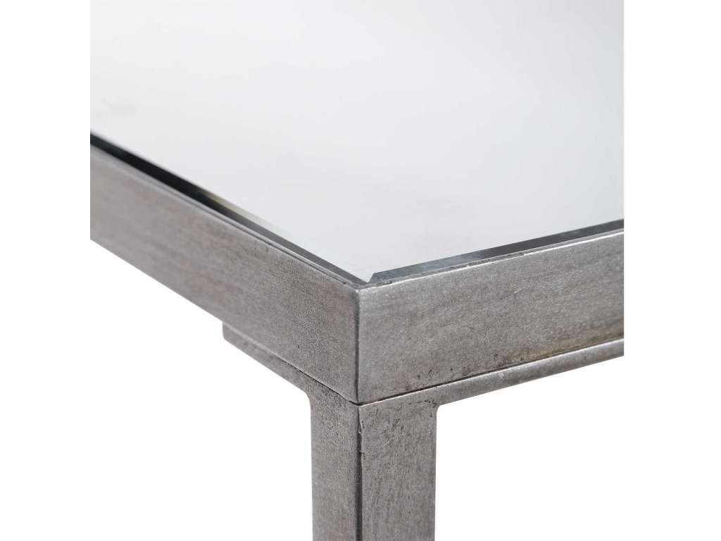 Hayley Console Table, Silver - image 4