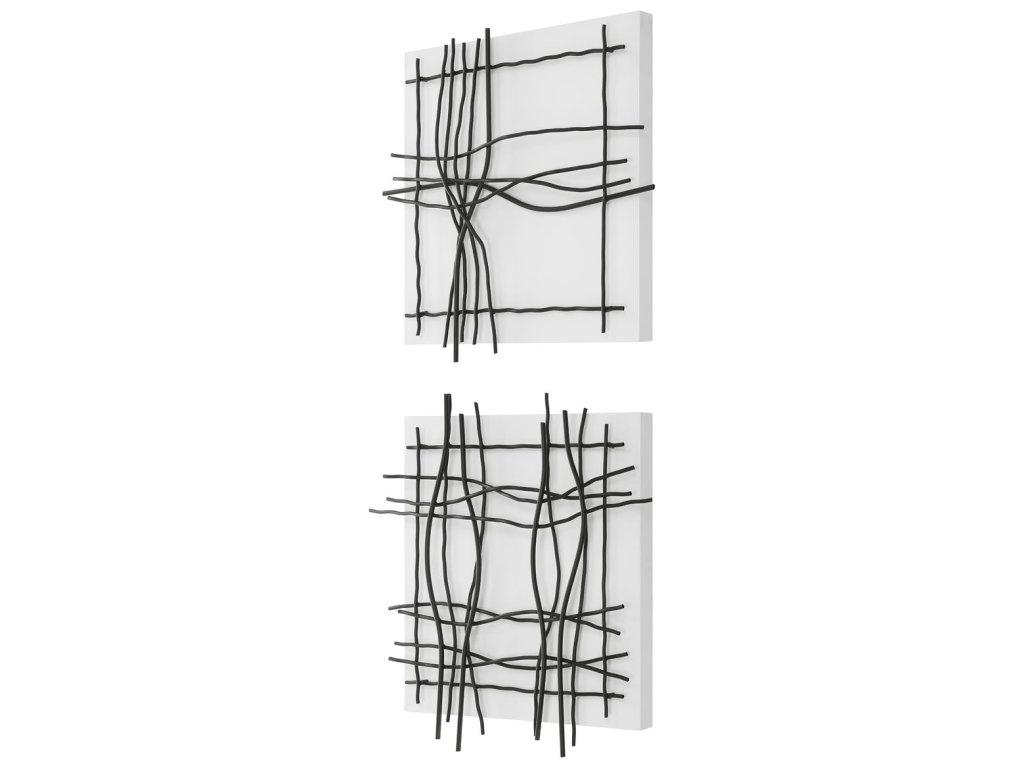 Genesis Metal Wall Decor, S/2 - image 2