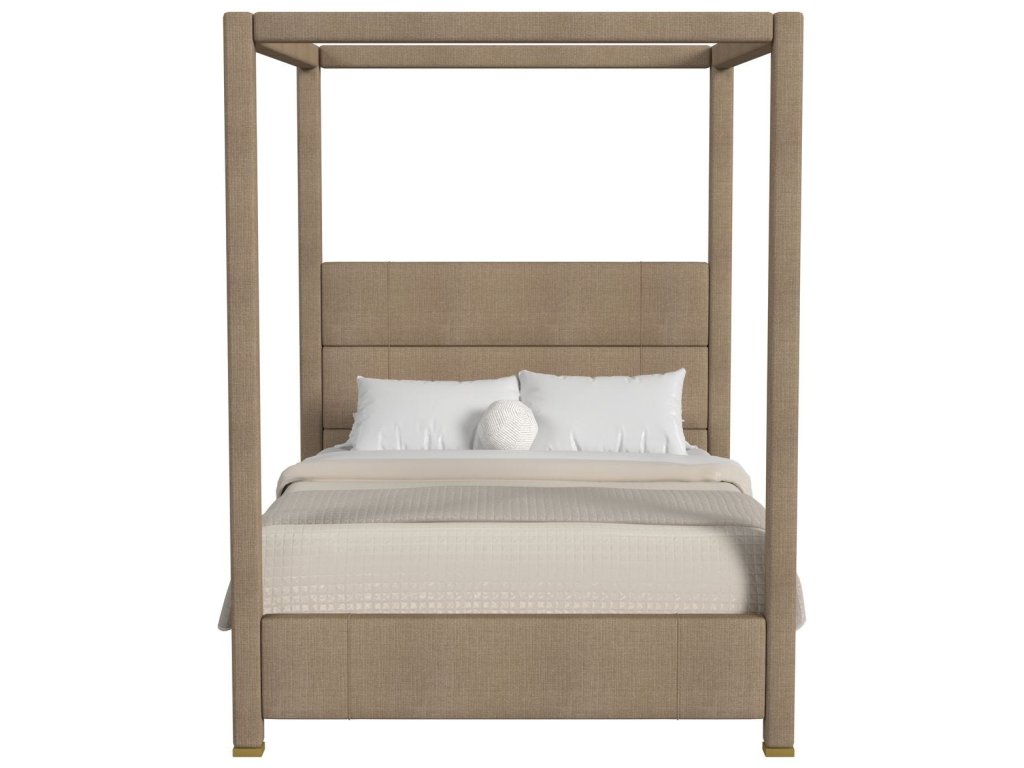 Hibernate Canopy Bed, Queen - Lush Tawny , 2 Cartons - image 1