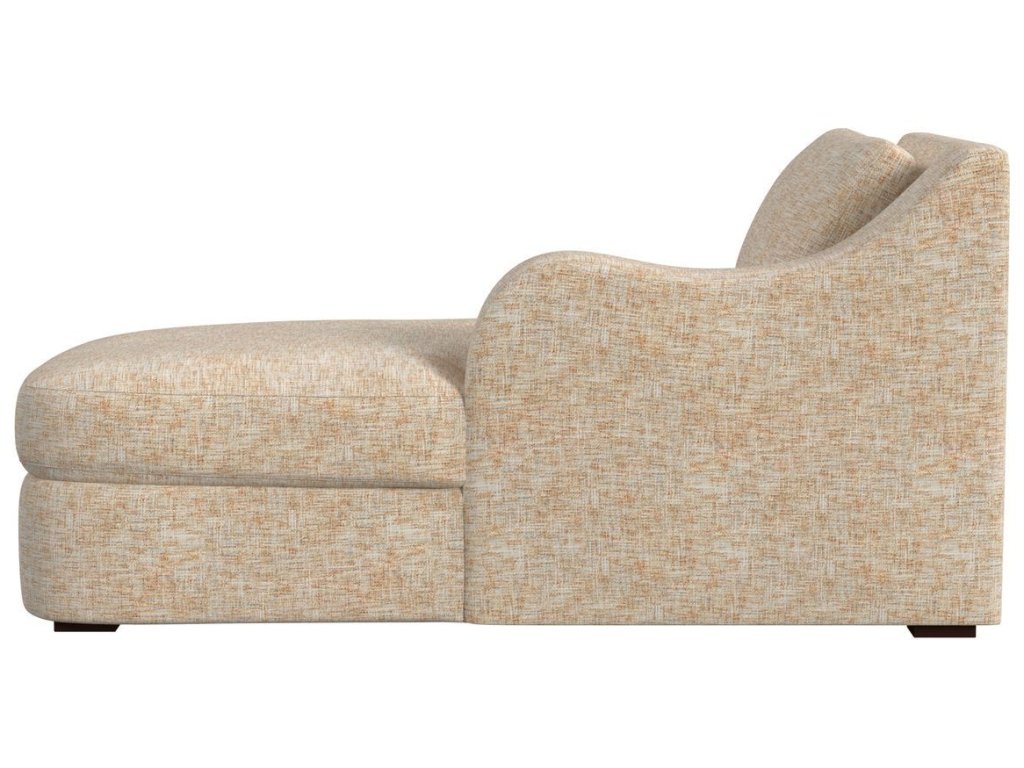 Big Wave Chaise, Right Arm Facing - Thatched Butterscotch - image 2