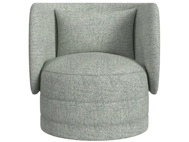 Sanctuary Swivel Chair - Tweedy Bird Sky