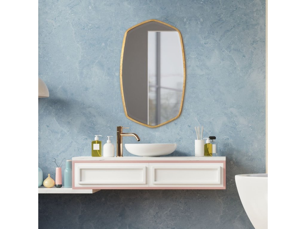 Duronia Mirror, Gold - image 1