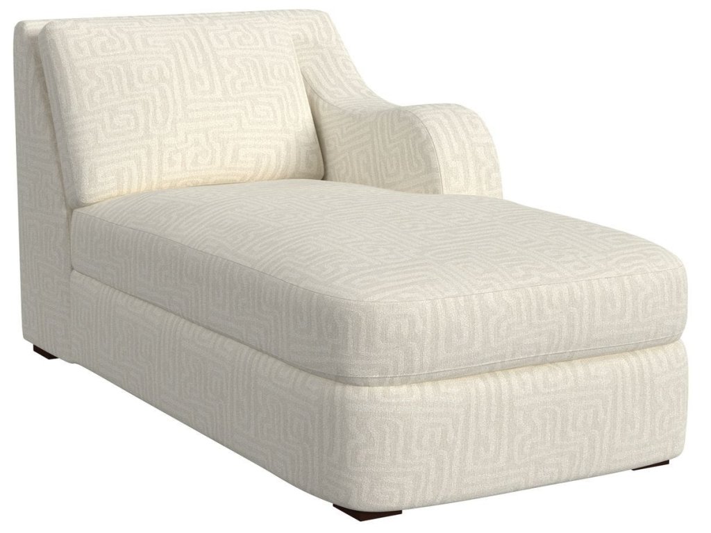 Big Wave Chaise, Right Arm Facing - Maze Oyster - main image