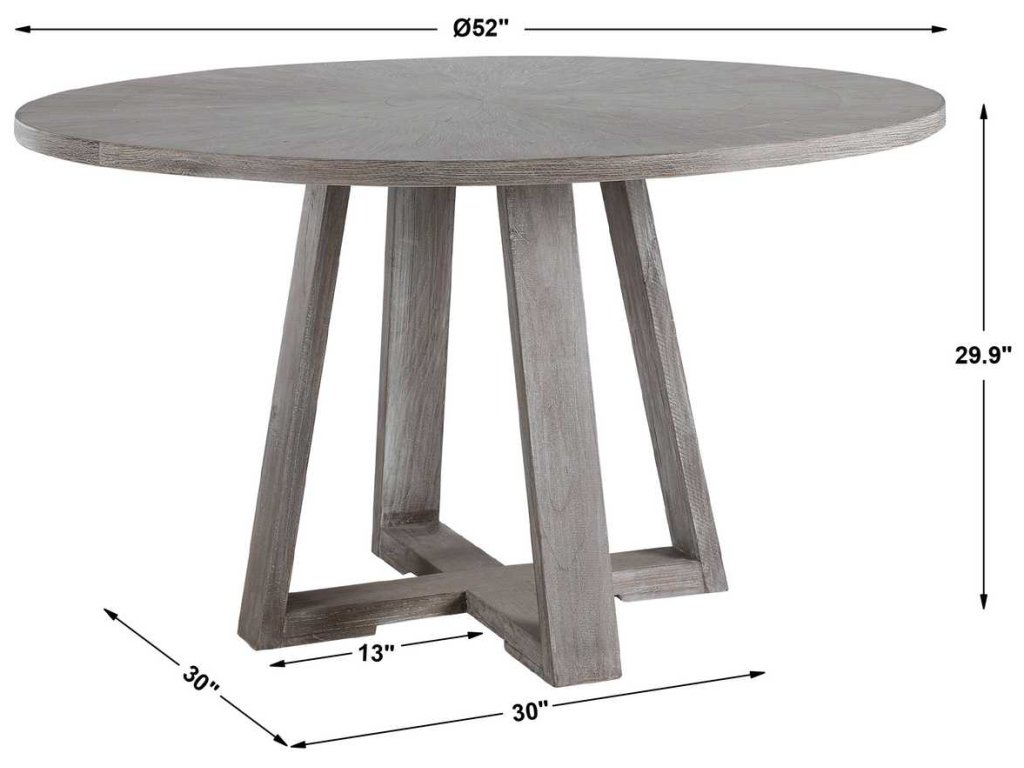 Gidran Dining Table, Gray, 2 Cartons - image 8