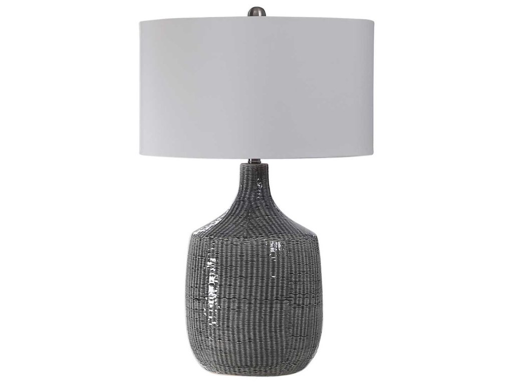 Felipe Table Lamp, Dark Gray - image 7