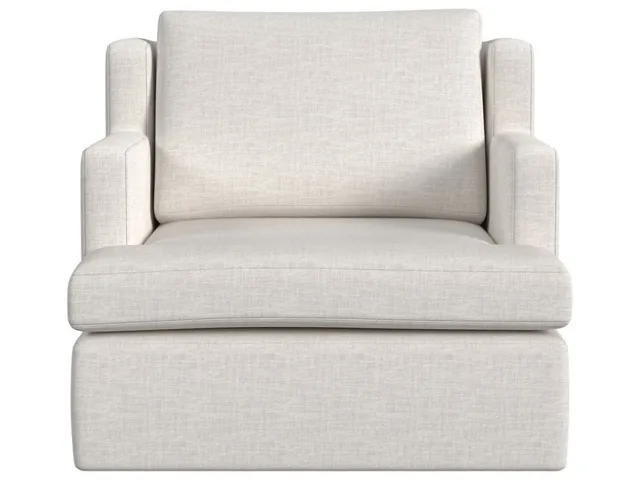 Unwind Swivel Chair - Lovely Linen Cream
