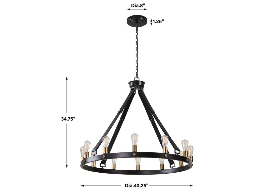 Marlow, 12 Lt Chandelier - image 6