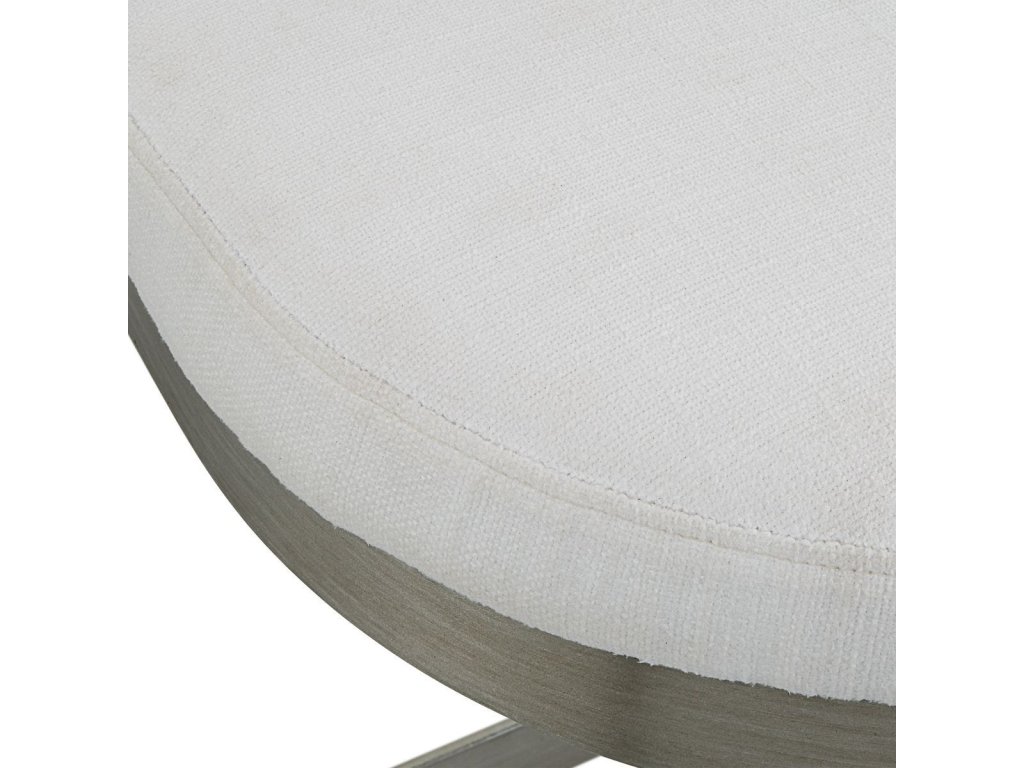Ivanna Counter Stool, Silver - White - image 5