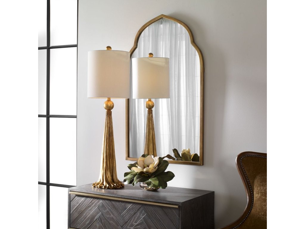 Kenitra Arch Mirror, Gold - image 1