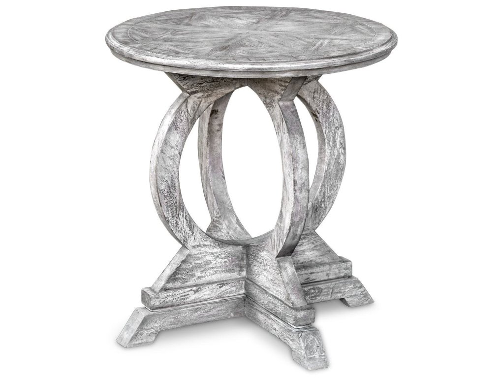Maiva Side Table, White - main image