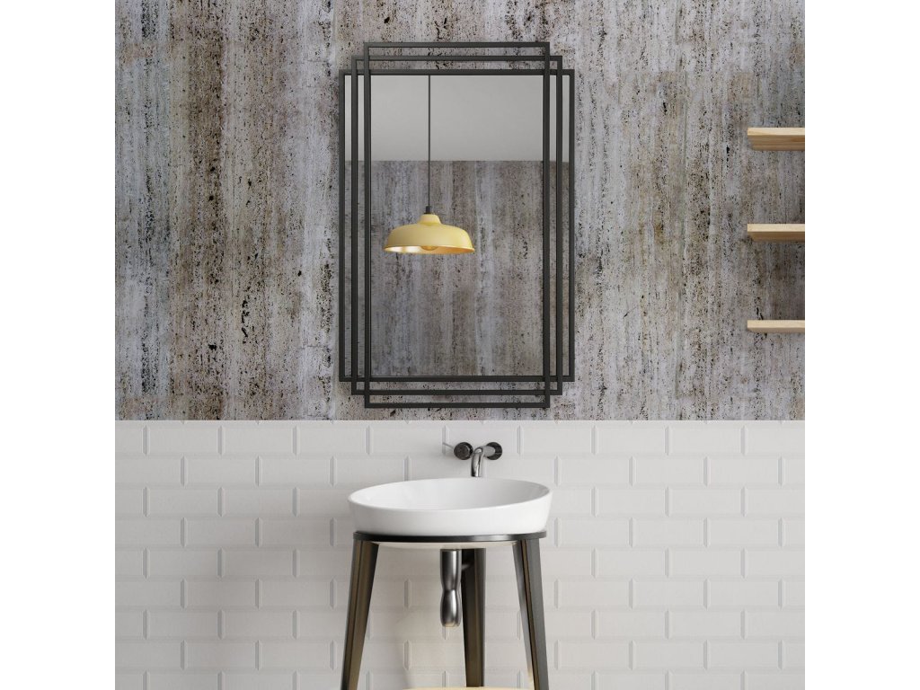 Amherst Mirror, Black - image 4