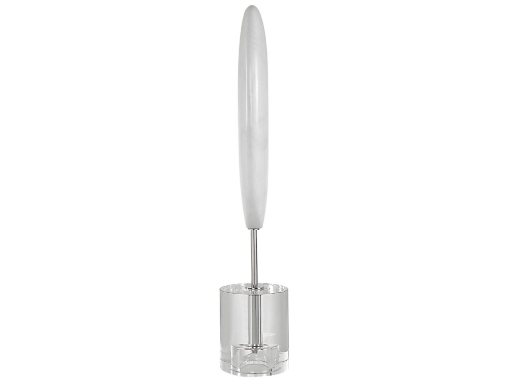 Ellipse Sculpture - White - image 3
