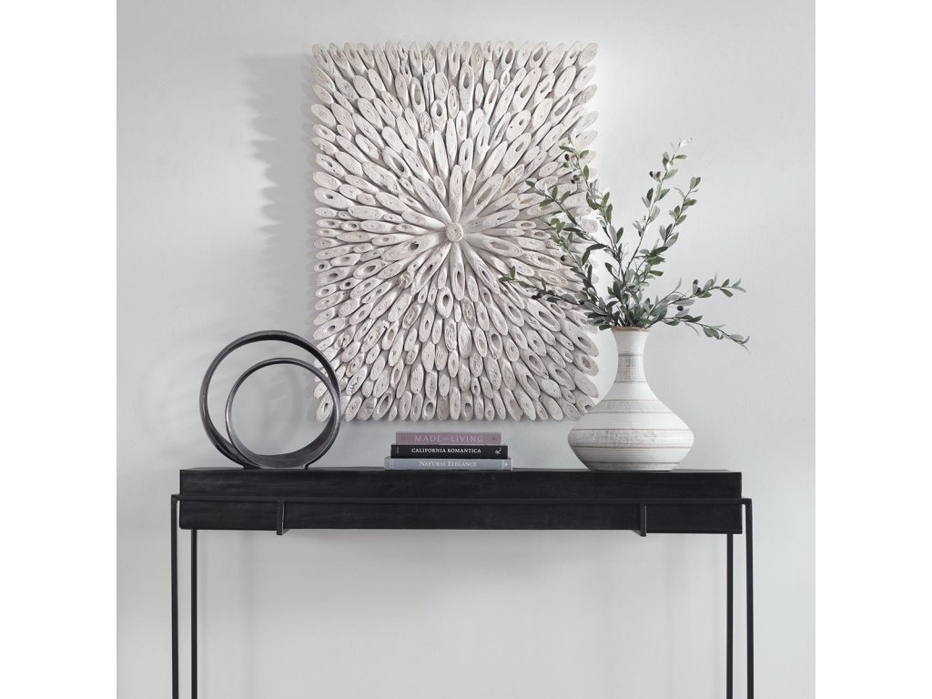 Bahama Wood Wall Decor, Whitewashed - image 1