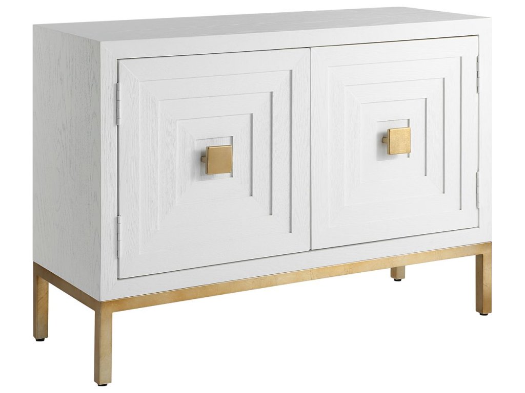 Aiken 2 Door Cabinet, White - image 3