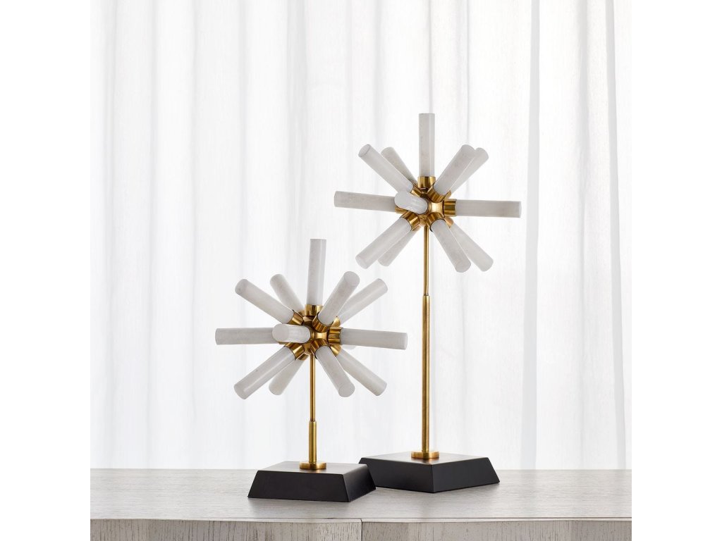 Snowflake Sculptures, S/2 - image 2