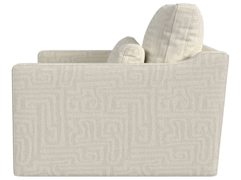 Slope Tufted Swivel Chair-And-A-Half - Maze Oyster - image 3