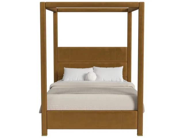 Hibernate Canopy Bed, Queen - Bliss Bronze , 2 Cartons