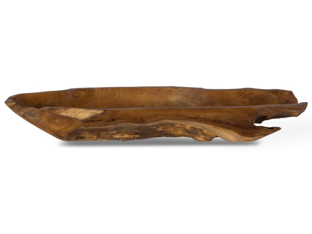 Teak Leaf Outdoor Bowl - main image