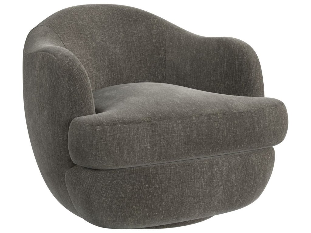 Scoop Swivel Chair - Lux Graphite - image 1