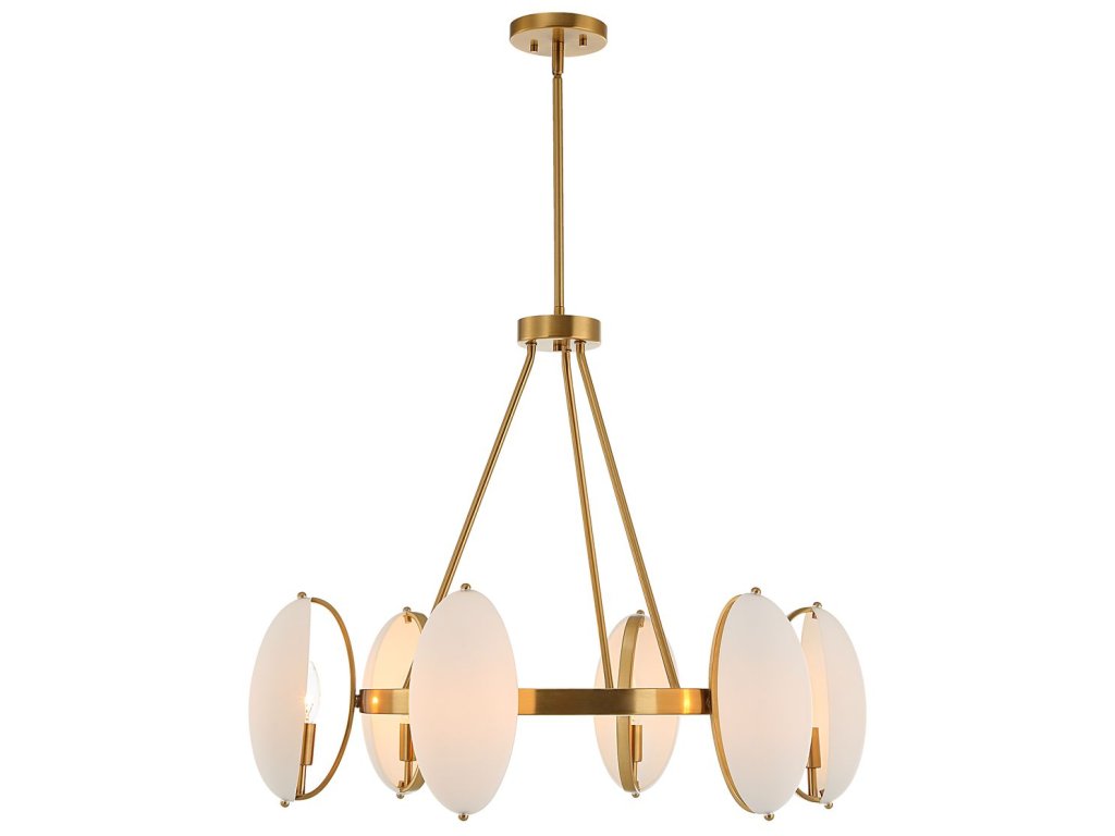 Oviform, 6 Lt Chandelier - image 5