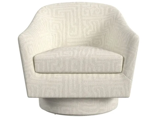 Coupe Swivel Chair - Maze Oyster